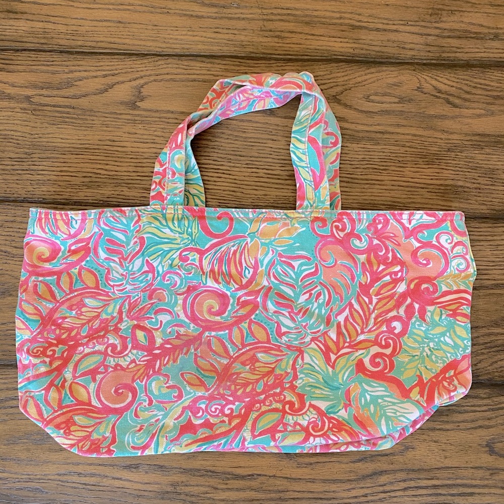 Lilly Pulitzer Cotton Beach Tote
